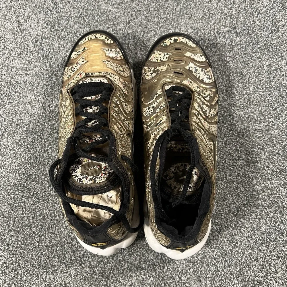 Nike Air Max Plus TN Multi Speckle Black Running Shoes Women's 7.5 AR0970-001